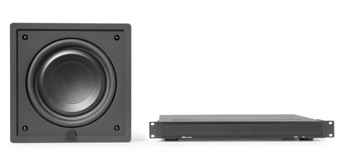 IW-S10EQ-W-B In-Wall Powered Subwoofer
