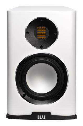 Open Box -  Carina BS243.4 Bookshelf Speakers in Satin White (Pair)