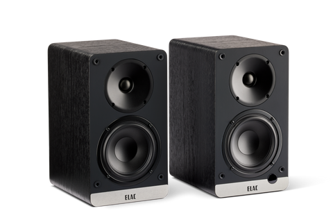 Open Box - Debut ConneX Powered Bookshelf Speakers in Black Ash (Pair)
