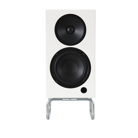 Designer Series ConneX Adsum Powered Speakers in White (Pair)