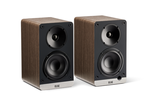 Open Box - Debut ConneX Powered Bookshelf Speakers in Walnut (Pair)