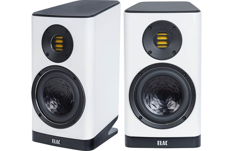 Open Box - Vela VBS403-GW Bookshelf Speakers in Gloss White (Pair)